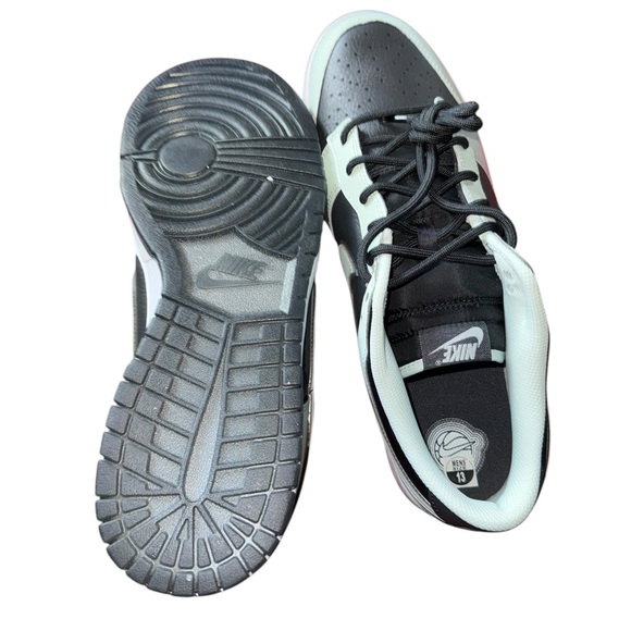 Nike Dunk Low Retro Premium "Dark Smoke Grey/White/Barely Green" Men's Shoe 13 🆕 - Picture 7 of 7